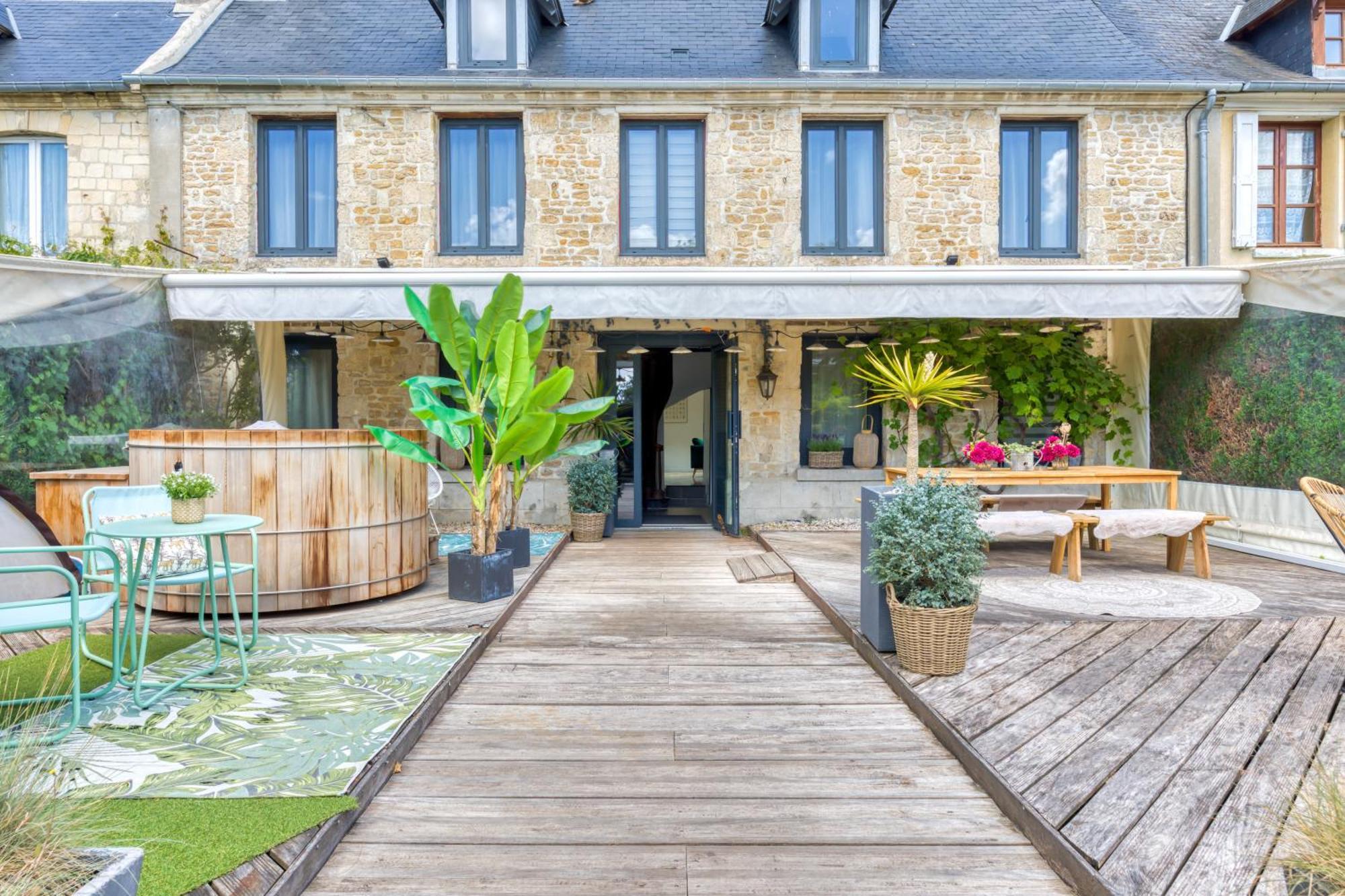 La Dame De Coeur La Maison A L'Oree De Deauville Touques Kültér fotó